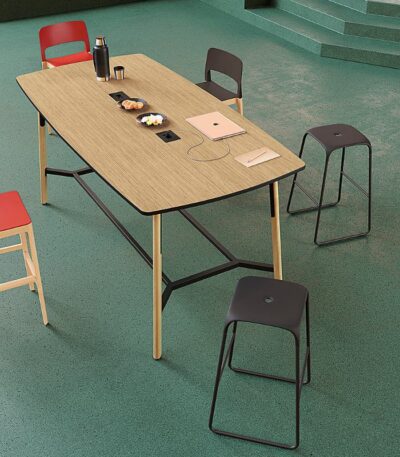 Table de réunion Nouvelle vague