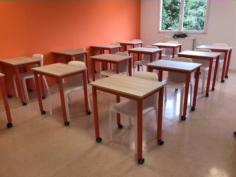 mobilier salle classe brest