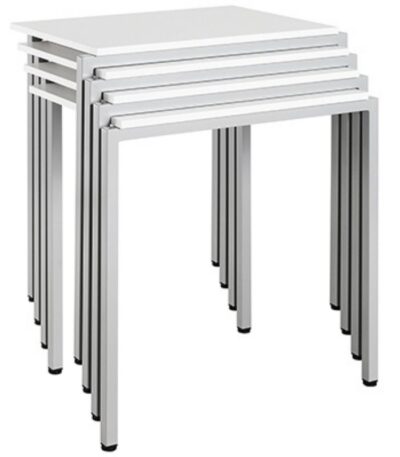 Table scolaire empilable