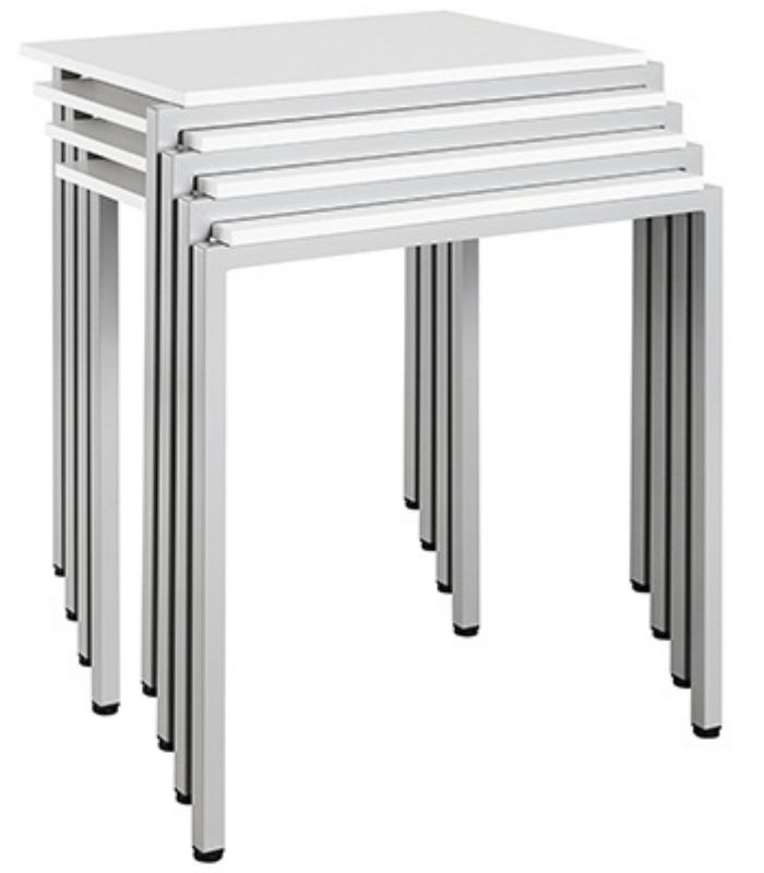 Table scolaire empilable