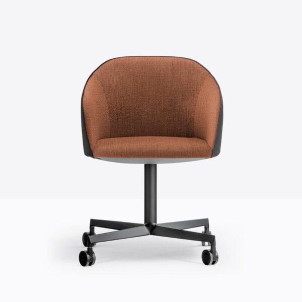 LAJA 2 fauteuil roulettes marron