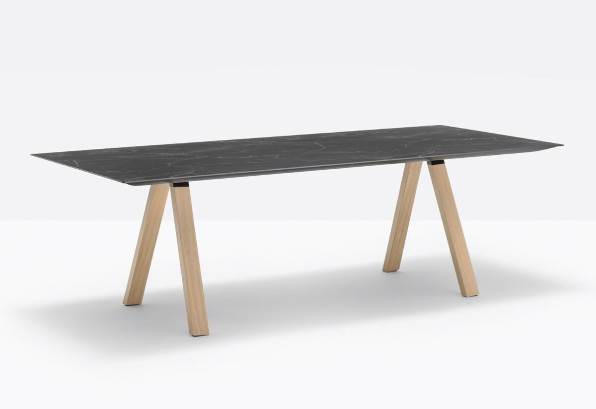 arki-table pied frêne massif