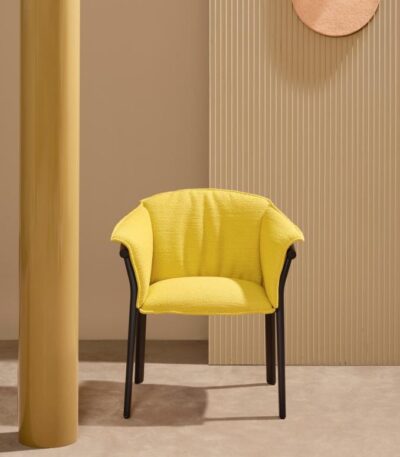 fauteuil lamorisse jaune