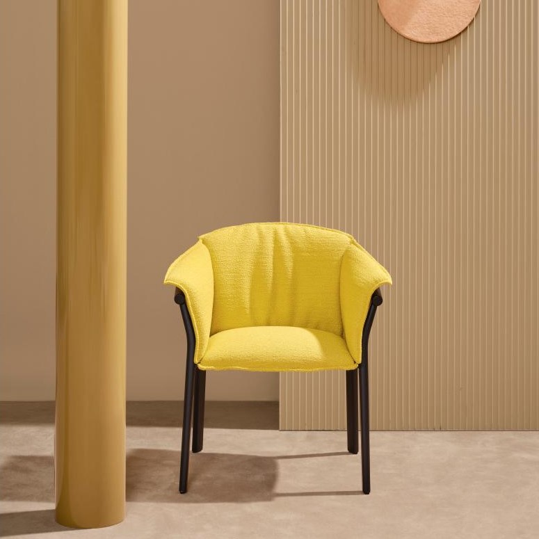 fauteuil lamorisse jaune