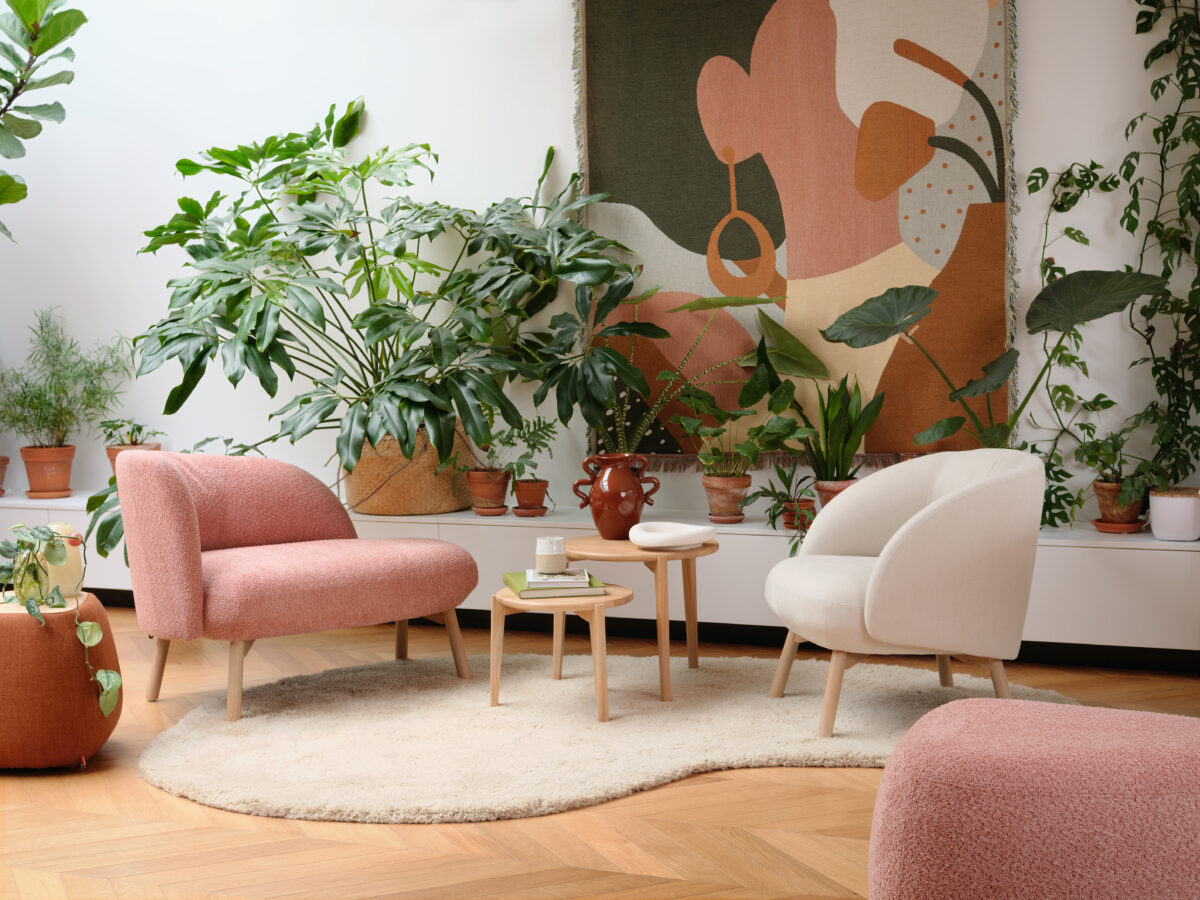 Pouf et fauteuil THALIA 2